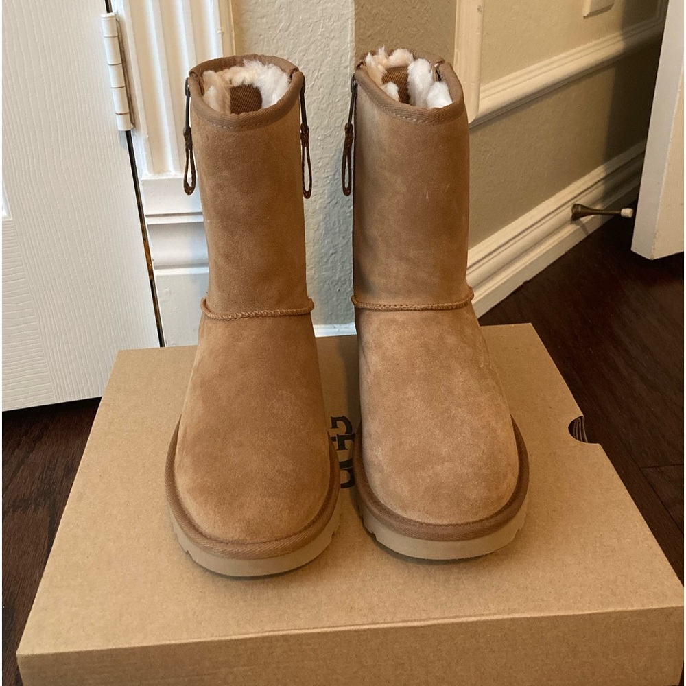 New in the box UGG zip up on both sides